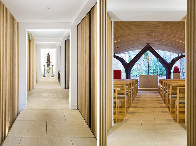 Ingresso della Cappella di S. Alberto Magno