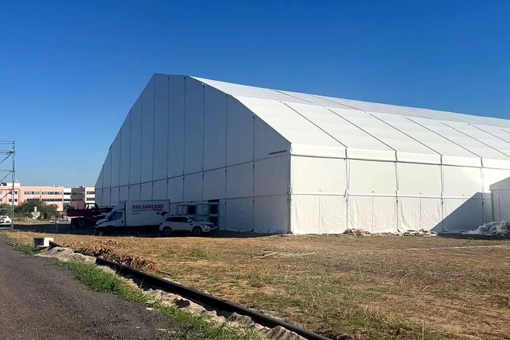CTC Arena: è di AmarantoIdea la tendostruttura più alta d’Italia per i grandi eventi CTC Arena: è di AmarantoIdea la tendostruttura più alta d’Italia per i grandi eventi