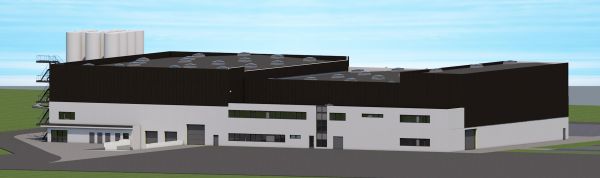 ENSINGER - L'edificio destinato al Compounding a Cham in Germania