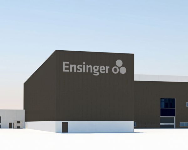 Si amplia l’area di produzione e logistica di Ensinger a Cham