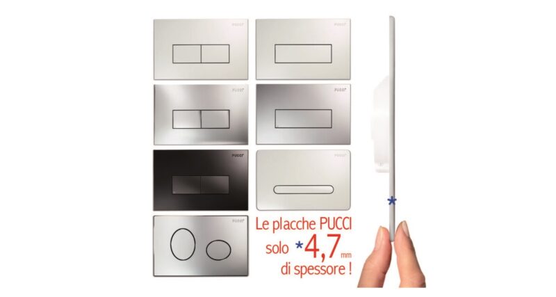 Placca Pucci: placca di scarico ultra-sottile