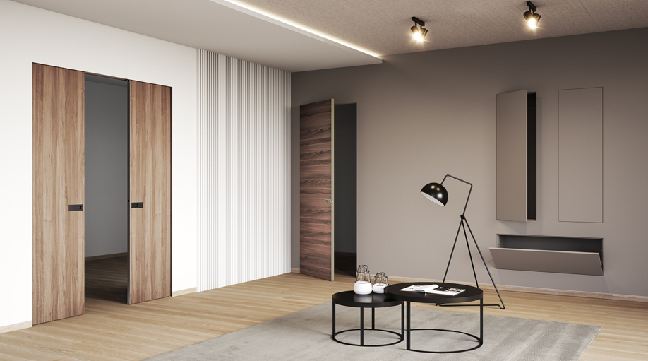 Porte Echo: diverse finiture per ogni personalità