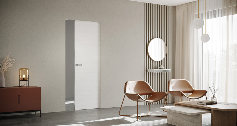 Porta Echo nel colore Bianco