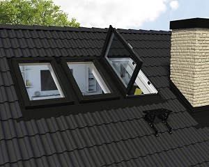 PWP FAKRO: lucernario in PVC per l’accesso al tetto