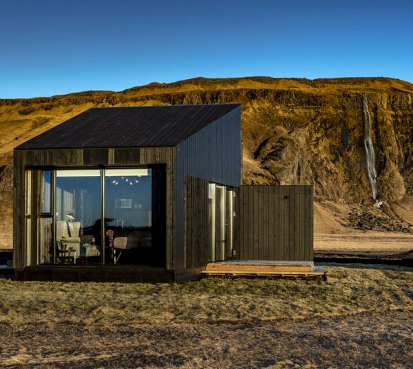 Uno dei lodge di Seljalandsfoss Horizons in Islanda