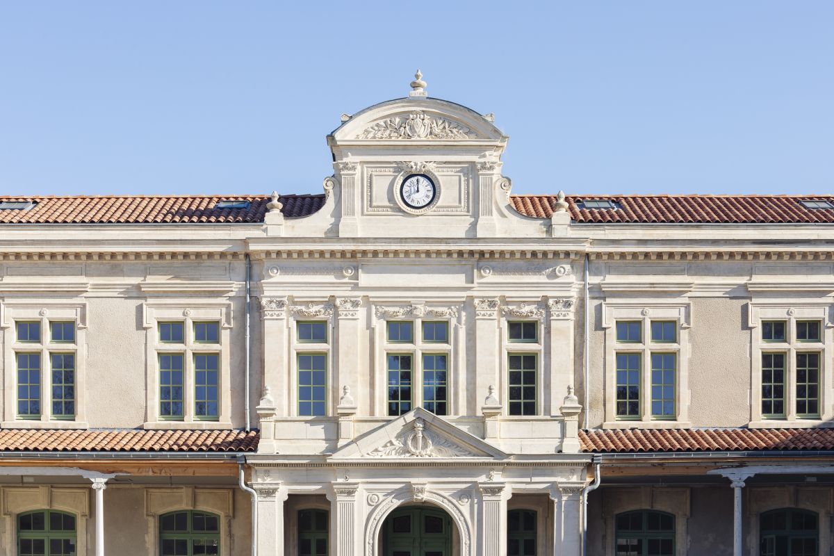 Villa Créative, all’interno dell’Università di Avignone. Intervento di riqualificazione ad opera di Alfonso Femia