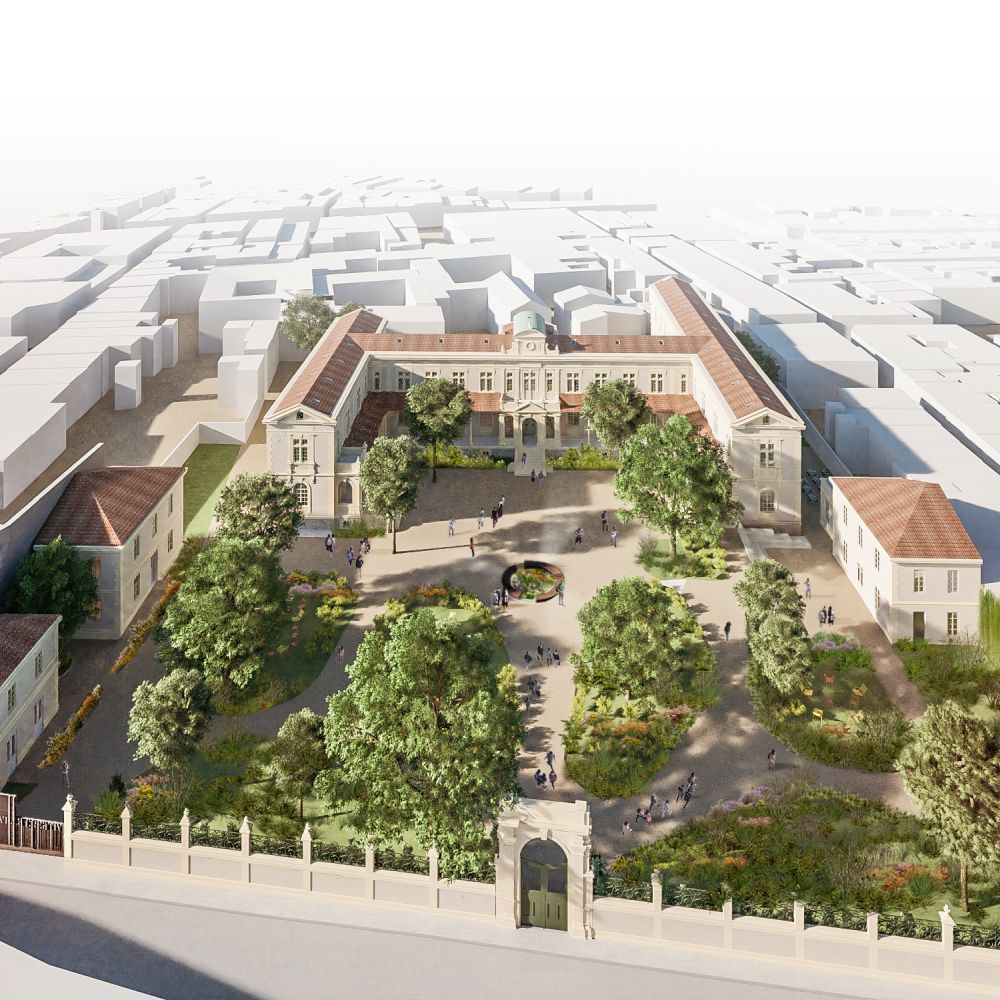 Villa Créative, all’interno dell’Università di Avignone. Intervento di riqualificazione ad opera di Alfonso Femia