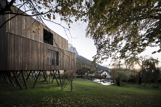 Le nuove suite Floris del Parc Hotel Florian a Siusi immerse nel parco