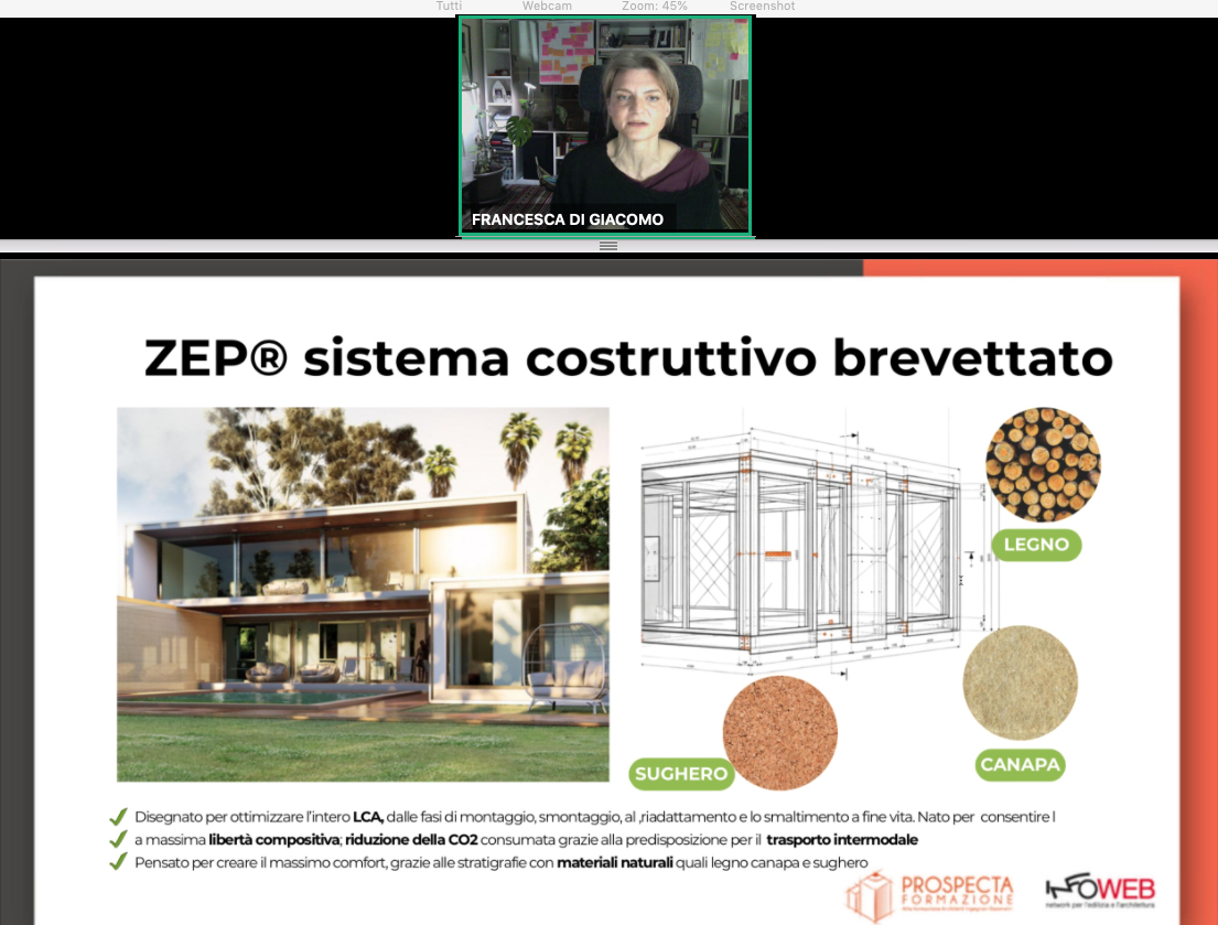 Francesca di Giacomo, architetto e fondatrice di Zeprojects Francesca di Giacomo, architetto e fondatrice di Zeprojects