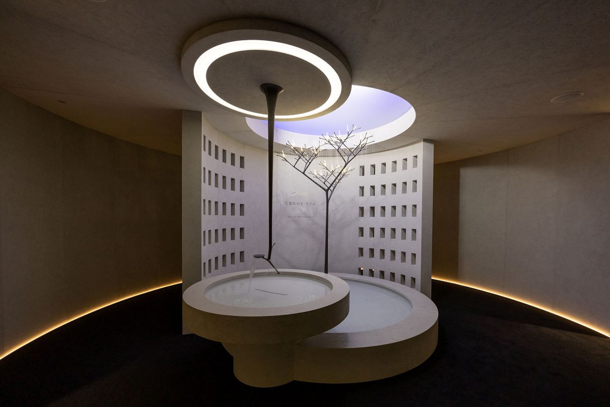 GROHE SPA Aqua Sanctuary al Piccolo Teatro Studio Melato per la Milano Design week 2026 GROHE SPA Aqua Sanctuary al Piccolo Teatro Studio Melato per la Milano Design week 2026