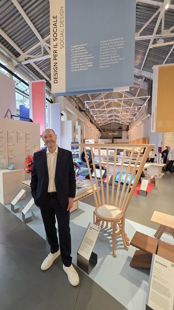 Arch. Giorgio Caporaso, vincitore menzione d'oro adi con ncasTree. Il design per il legno: dalla scuola alle aziende Arch. Giorgio Caporaso, vincitore menzione d'oro adi con ncasTree. Il design per il legno: dalla scuola alle aziende
