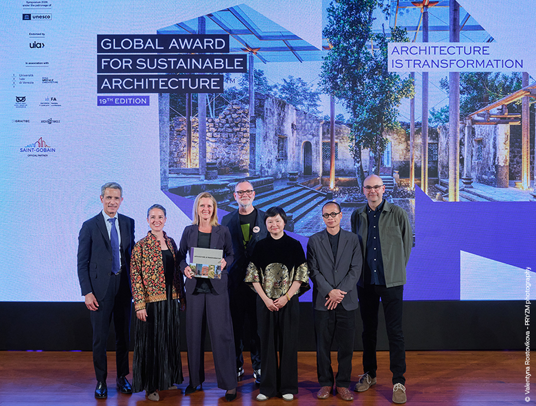 Global Award for Sustainable Architecture: la 20ª edizione fa tappa a Venezia Global Award for Sustainable Architecture: la 20ª edizione fa tappa a Venezia