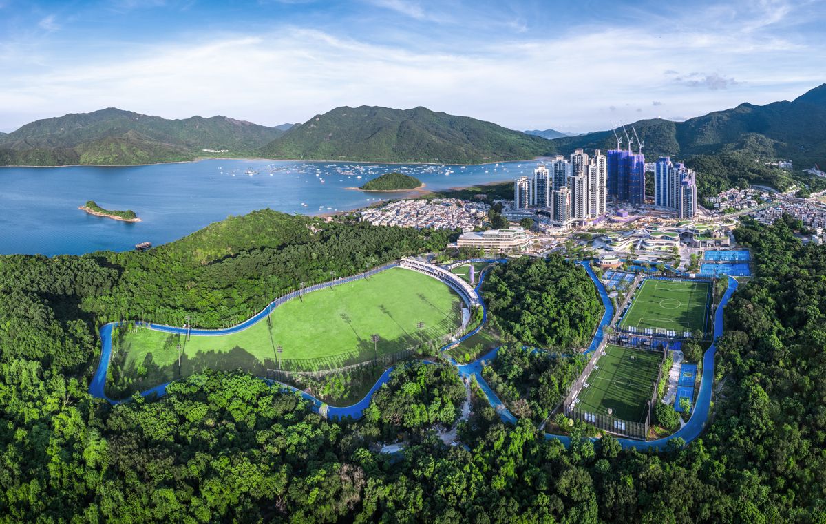 Go Park Sai Sha: Perfettamente integrato nel paesaggio naturale