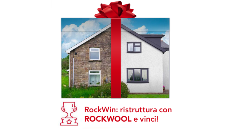 ROCKWOOL lancia RockWin, l’iniziativa a premi per la riqualificazione