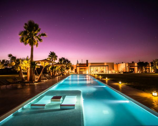 HI-MACS per il resort Les Olivades Marrakech