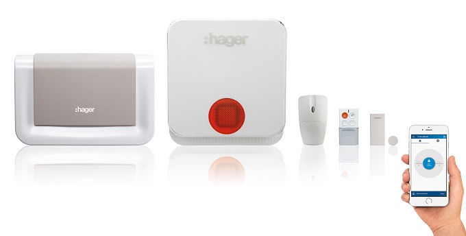 Massima sicurezza con l'allarme senza fili logisty.alma