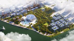 La vecchia raffineria di Hangzhou diventa un parco culturale a zero emissioni