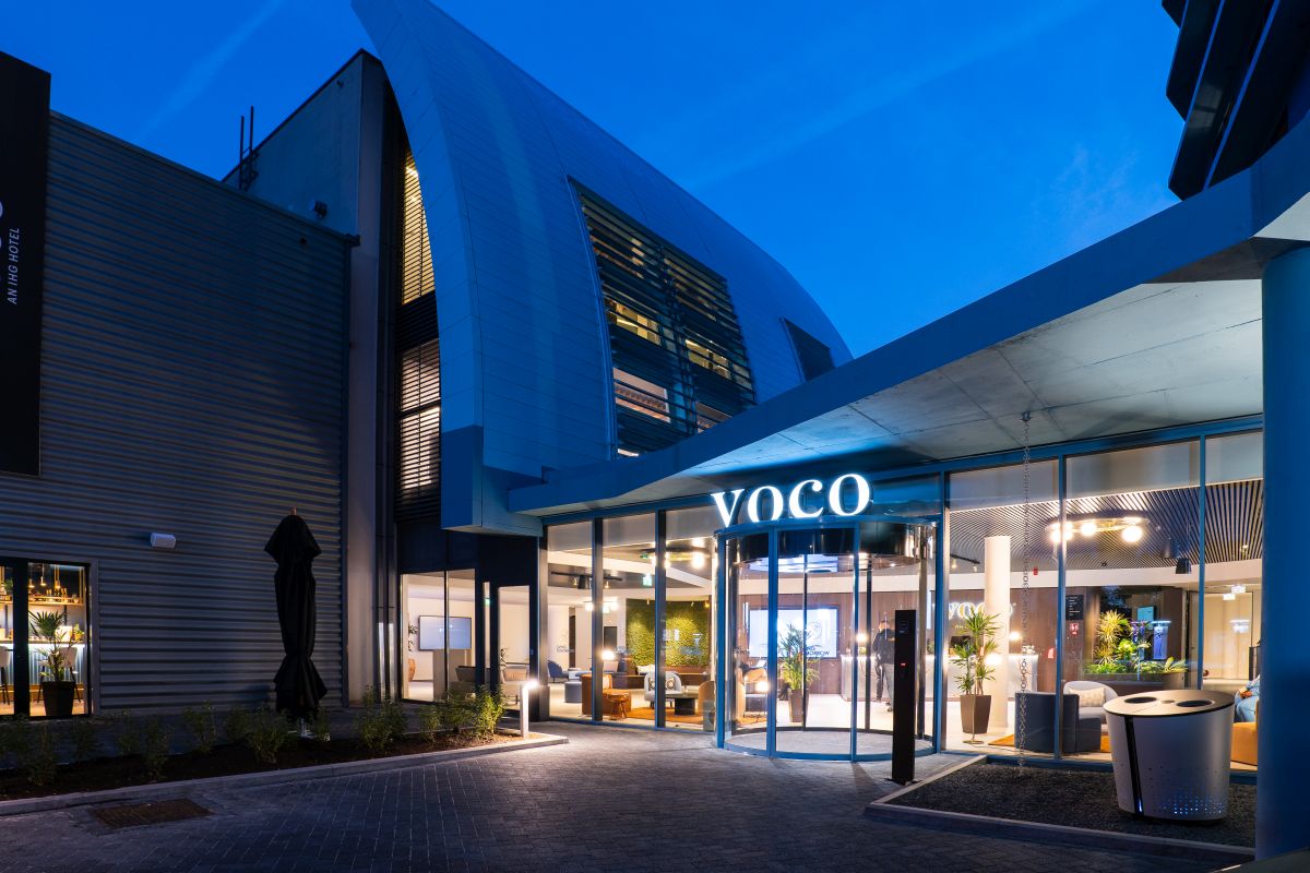 L'ingresso del voco™ Brussels City North Hotel di Vilvoorde, in Belgio L'ingresso del voco™ Brussels City North Hotel di Vilvoorde, in Belgio