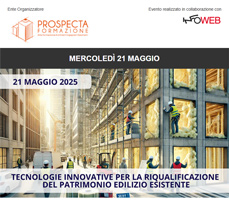 3 CFP: Tecnologie innovative per la riqualificazione del patrimonio edilizio esistente
