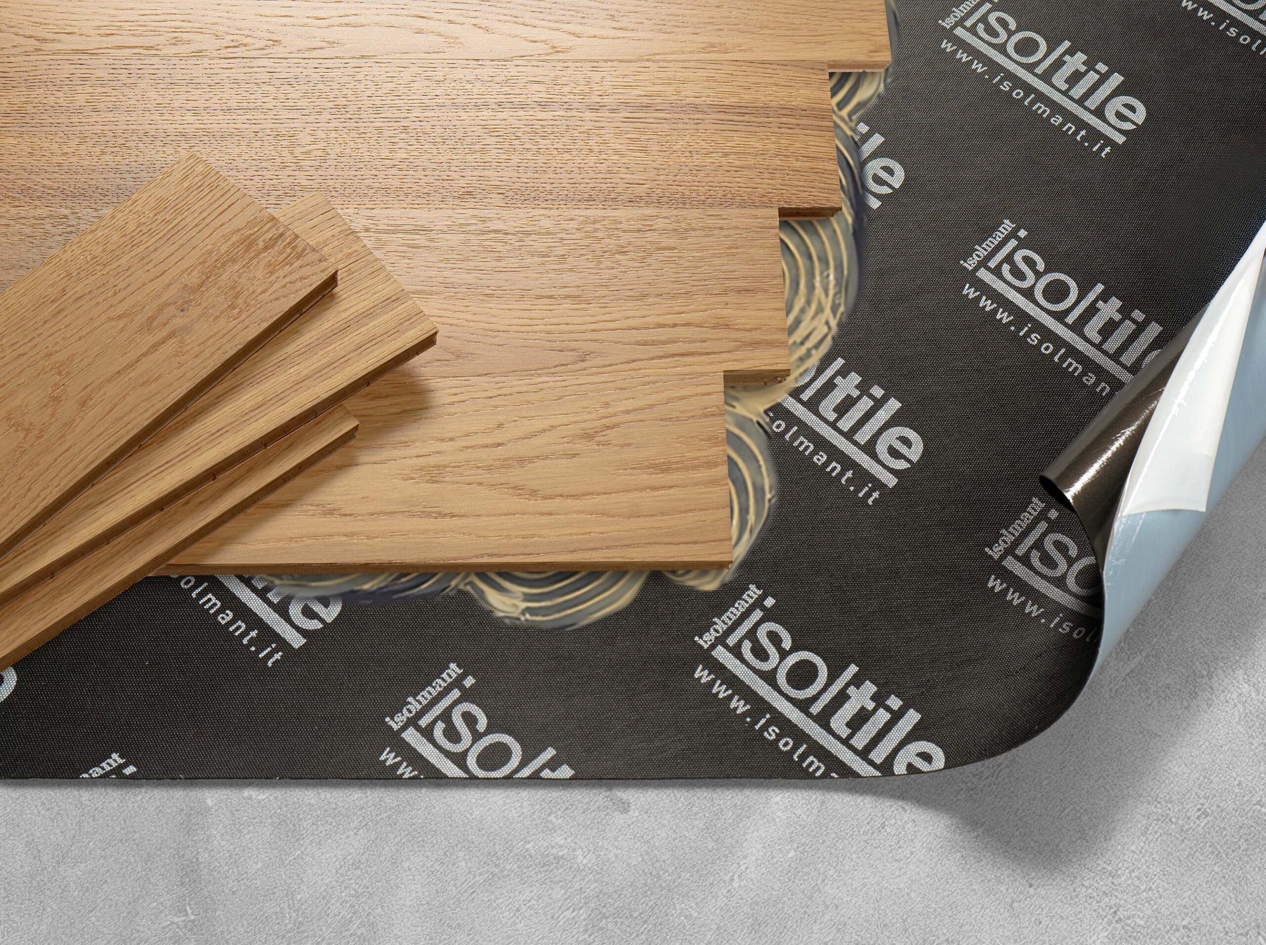 Isolamento a pavimento Isolmant per case più confortevoli e silenziose