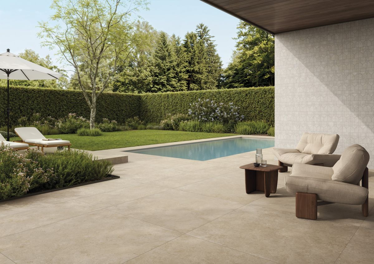 Grace Fossil di Ceramiche Keope, presentata a Cersaie 2026, è una collezione in gres porcellanato Grace Fossil di Ceramiche Keope, presentata a Cersaie 2026, è una collezione in gres porcellanato