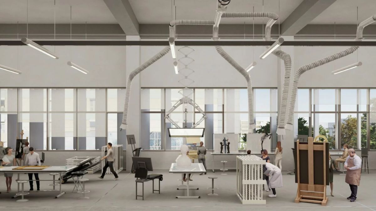 L’Atelier della Fabrique de l’Art a Massy, vicino a Parigi 