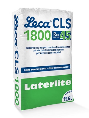 Calcestruzzo resistente Leca CLS 1800