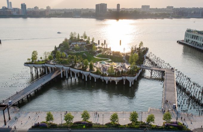 Little Island: il parco pubblico scultura a New York 