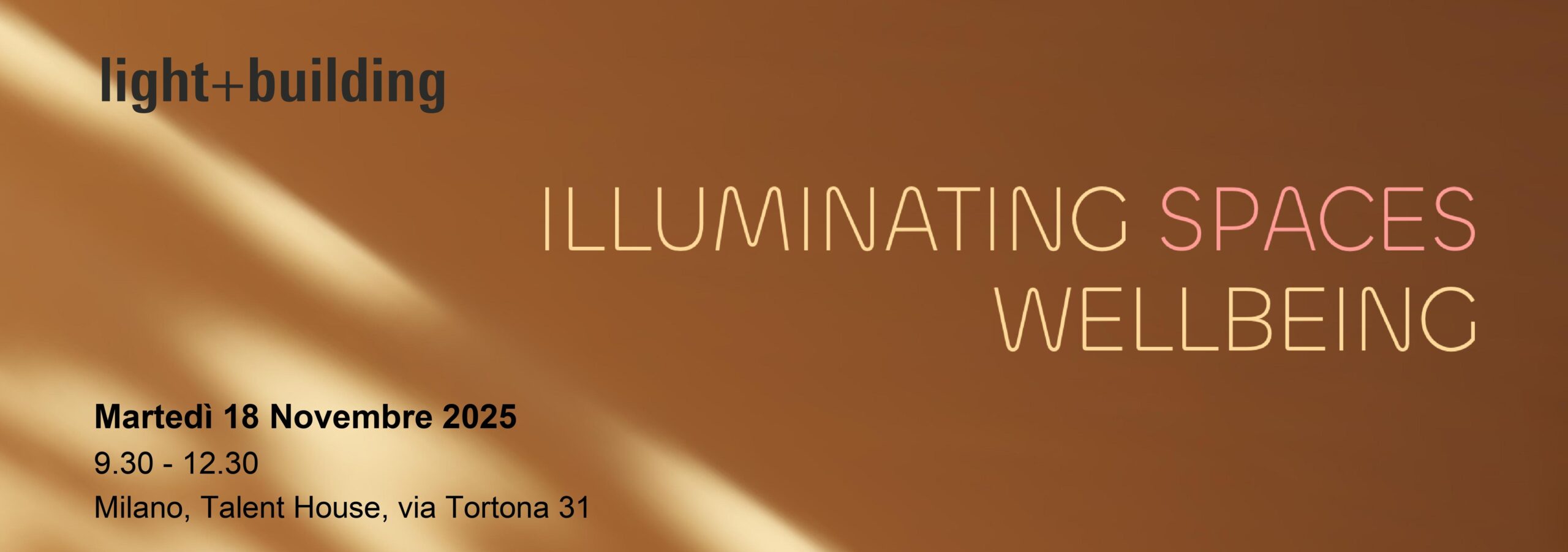 Illuminating Spaces | Wellbeing: la luce che genera benessere