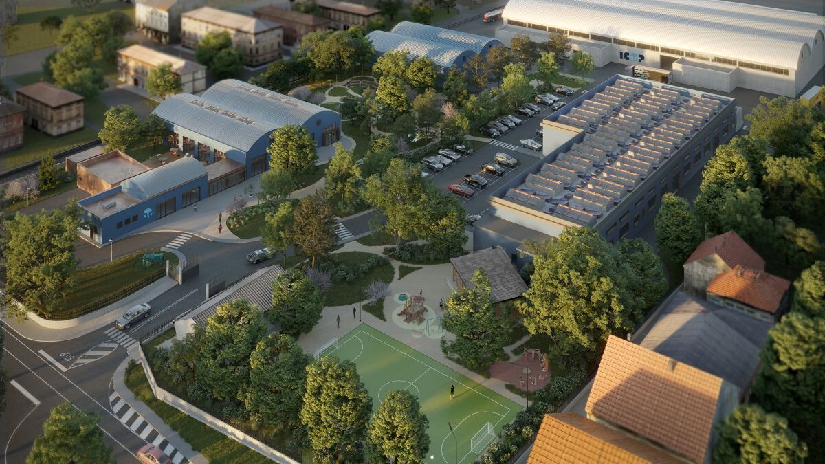 Riqualificazione ex Caserma Lesa di Basiliano. Progetto Lombardini22 Riqualificazione ex Caserma Lesa di Basiliano. Progetto Lombardini22
