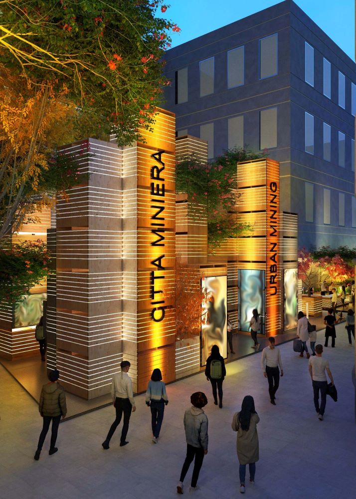 “Città Miniera. Design, Dismantle, Disseminate”, l'installazione di MCA alla Design Week 2024