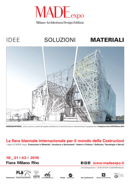MADE expo a Marzo vi aspetta in Fiera a Milano