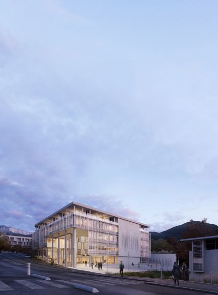 MAPI Centro di formazione e ricerca presso l’Università di Annecy, in Franciaz. Progetto di Alfonso Femia