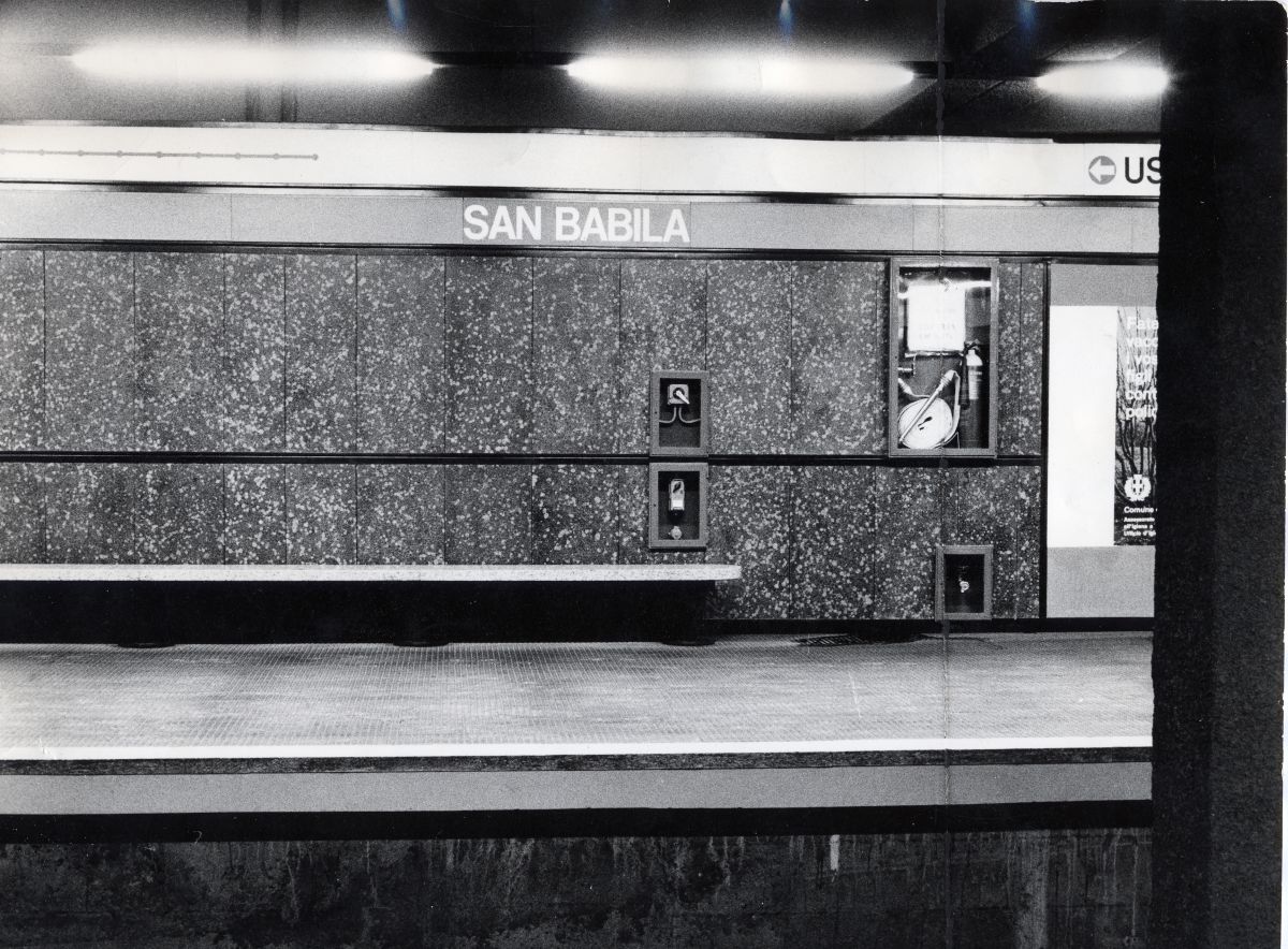 Progetto della Linea 1 della Metropolitana di Milano, 1962