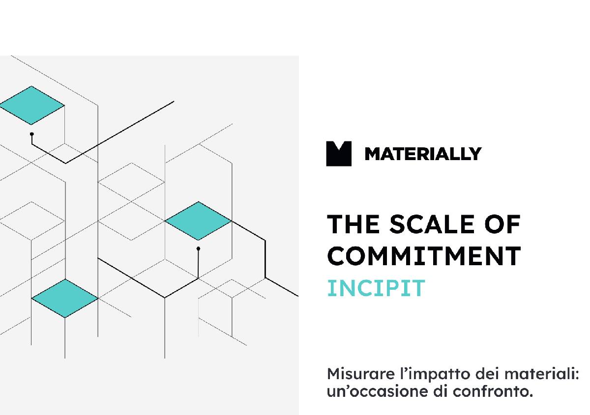 The Scale of Commitment - Incipit The Scale of Commitment - Incipit