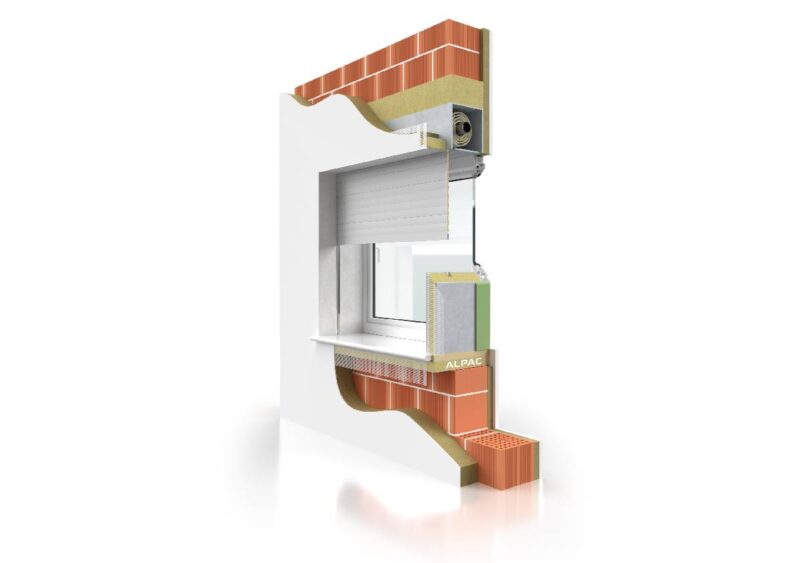 Presystem Mineral Wool di Alpac: vano finestra isolato e sicurezza antincendio in facciata