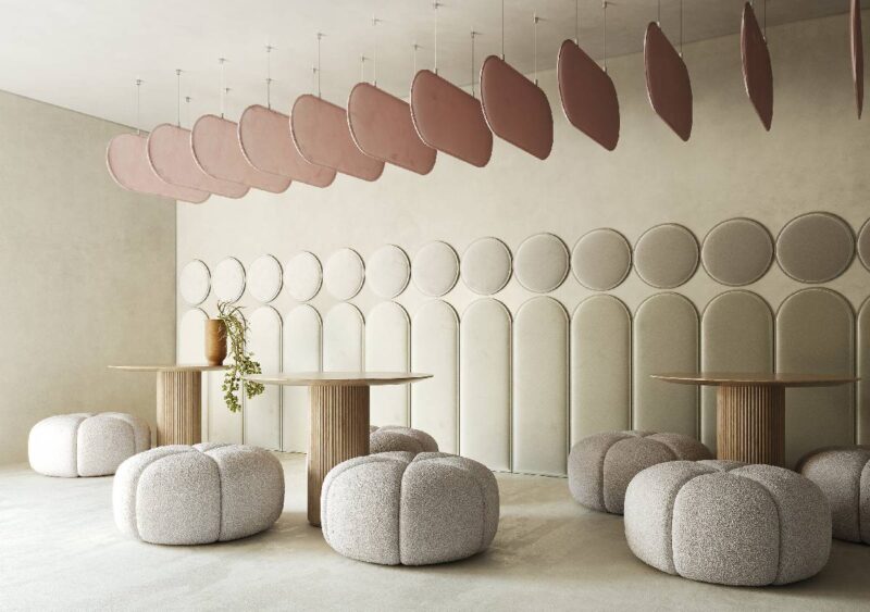 Silhouette Collection di Isolspace: forme leggere per la correzione acustica indoor