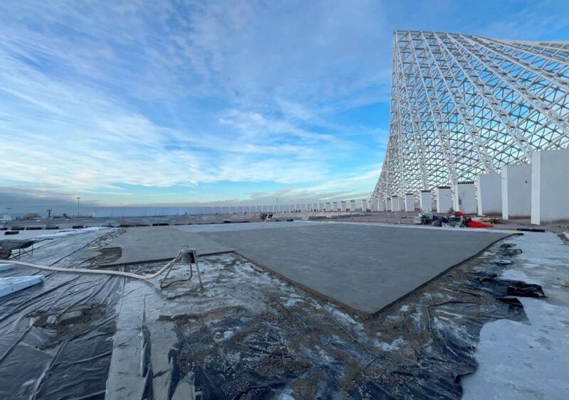 Mapei protagonista nella riqualificazione della Vela di Calatrava a Roma