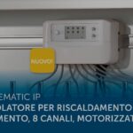 Homematic IP: regolatore per riscaldamento a pavimento a 8 canali 