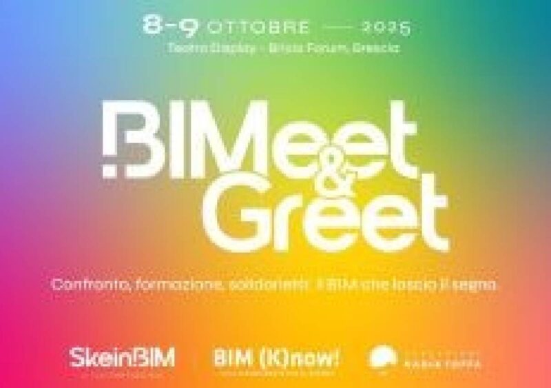 BIMeet&Greet: a Brescia due giornate sul futuro della progettazione digitale