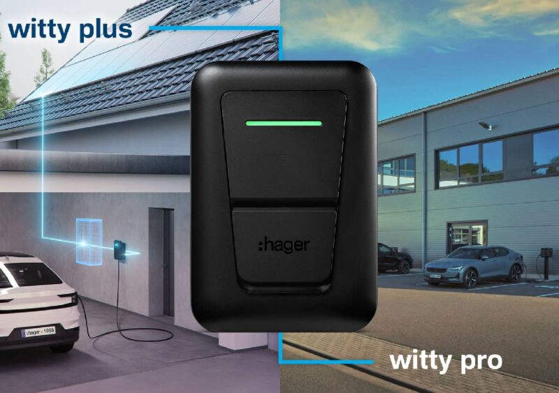 Hager Bocchiotti amplia la gamma witty: più efficienza, sicurezza e facilità di utilizzo