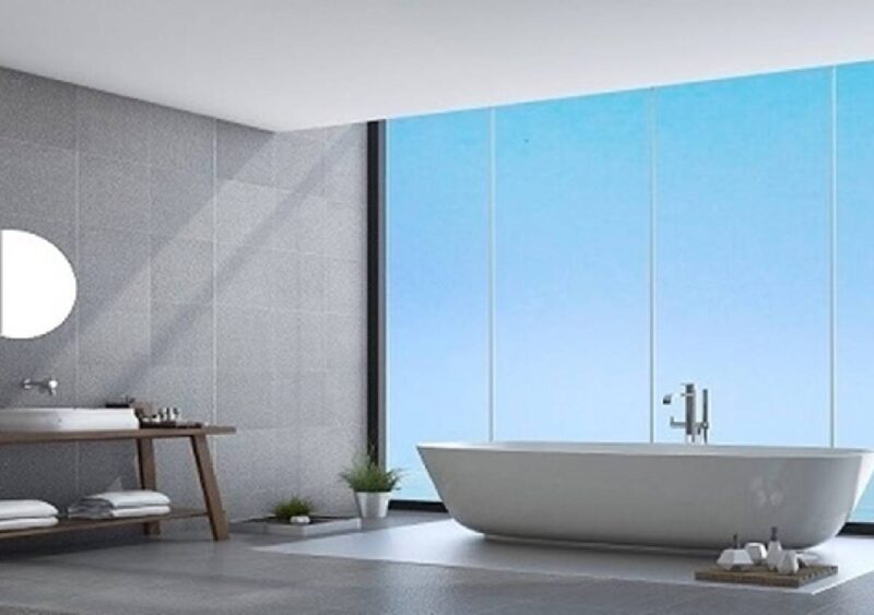 PILKINGTON OPTISHOWER™: VETRO ANTICORROSIONE PER AMBIENTI BAGNO