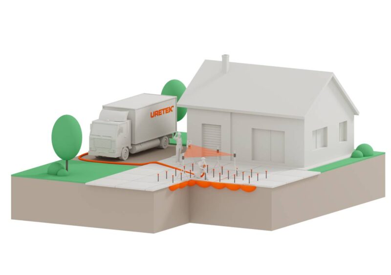 immagine Floor Lift®: consolidamento sottofondi e sollevamento della pavimentazione