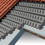 Isolamento per copertura a falda con tetto ventilato in laterocemento