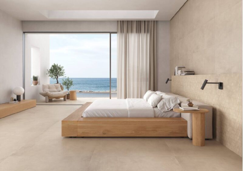 Moov Up: gres porcellanato effetto microcemento per il design contemporaneo