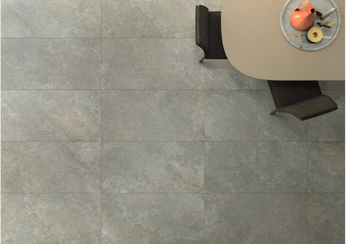 Tappetino Da Cucina In Silicone Extra Spesso 120x60 Cm: Resistente Al Calore E Antiscivolo, Grigio