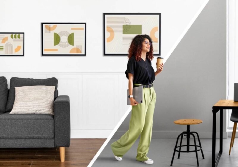 Arredare il soggiorno moderno: l’architettura della gallery wall