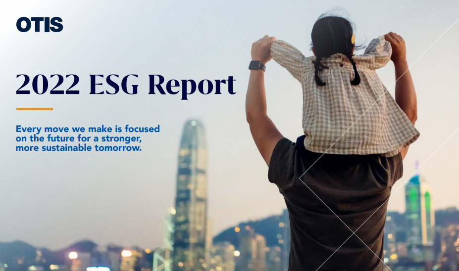 Il rapporto ESG 2022 racconta la strategia di OTIS