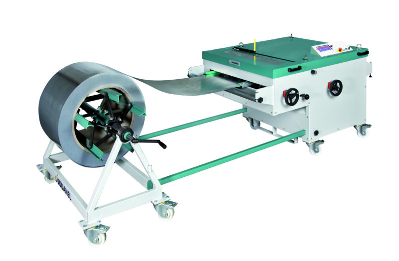 immagine Profilatrice elettrica per pannelli a doppia aggraffatura con taglio trasversale PROBAC-HT-CE