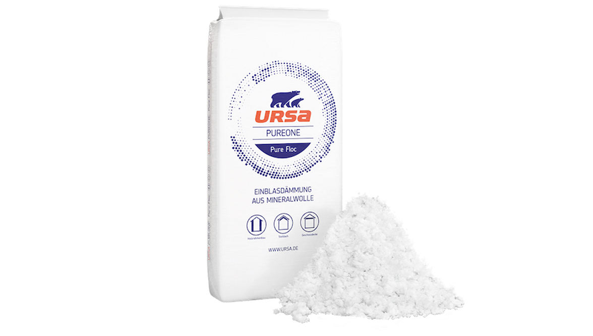 URSA PUREFLOC: isolante da insufflaggio